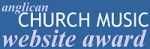 Anglican Church Music website award