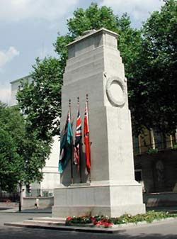 The Cenotaph, Whitehall, London, UK