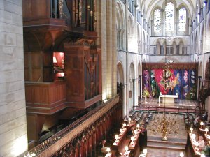 The Quire and Sanctuary of Chichester Cathedral
